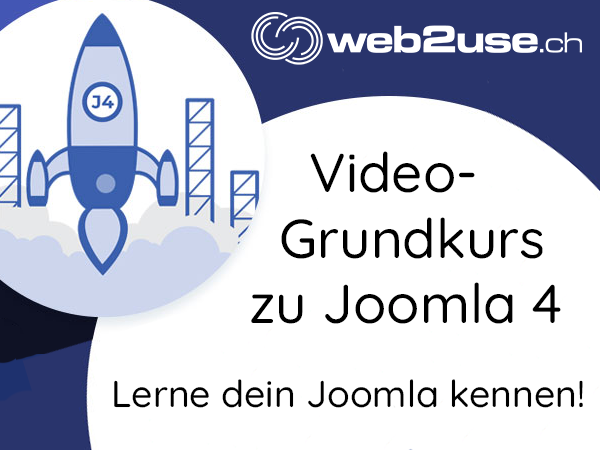 Joomla 4-Grundkurs: Lerne Joomla kennen!